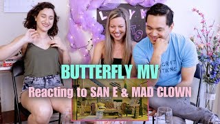 Butterfly by SAN E & MAD CLOWN (ft. BUMKEY) - M/V REACTION