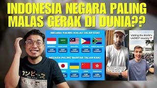 Indonesia negara paling malas gerak di dunia??