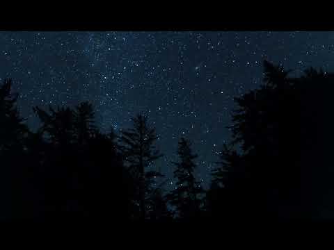 Fall Asleep Fast: Magical Night Sky |  Beautiful Relaxing Music | Black Screen
