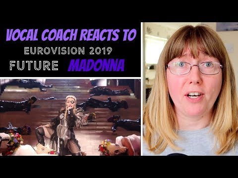 Vocal Coach Reacts to Madonna 'Future' Eurovision 2019