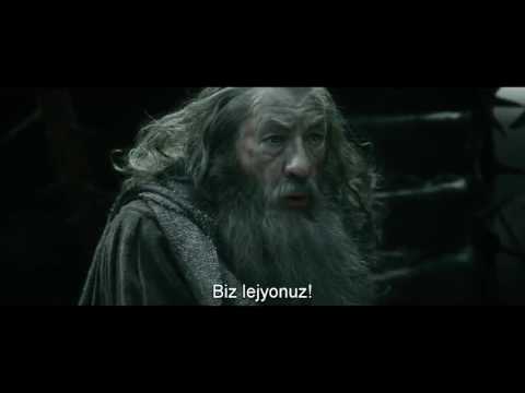 The Hobbit 2  Gandalf vs Azog  Sauron in Dol Guldur Desolation of Smaug 1080p HD Turkish Subtitle