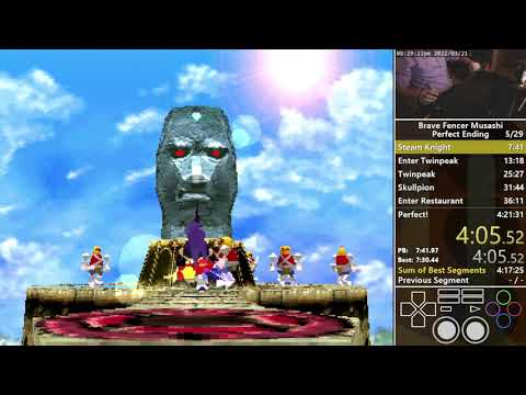 (4:09:33) Brave Fencer Musashi Perfect Ending Speedrun