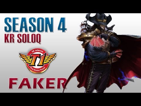 SKT T1 Faker - Twisted Fate vs Yasuo - KR SoloQ Placement