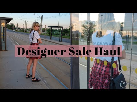 Designer Sale Haul | Helmut Lang, J.W. Anderson, Molly Goddard & more