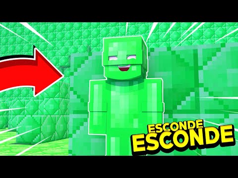 Minecraft: DISFARCE DE ESMERALDA - ESCONDE - ESCONDE ‹ DONAT3LO ›