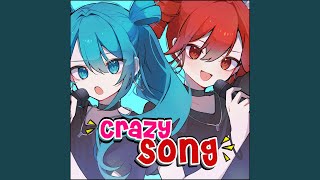 Cover art for CRAZY SONG ft. hatsune miku, kasane teto