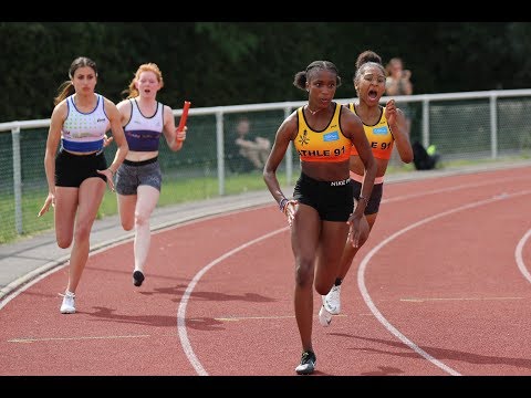 4 X 100m/CAF | | FD 2 Chpts IDF Cadets-Juniors MAISONS ALFORT, 22 Juin 2019