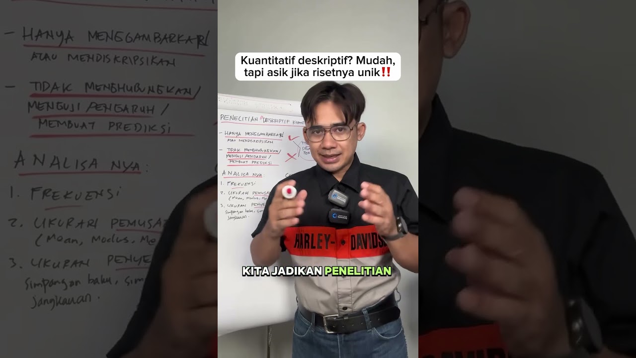 Descriptive quantitative method