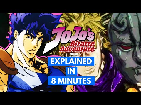 JoJo's Bizarre Adventure Phantom Blood Explained in 8 Minutes