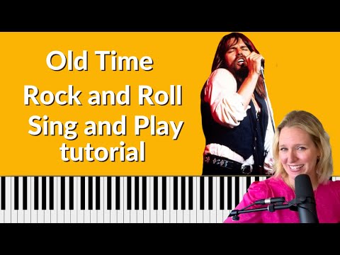 Old Time Rock And Roll Piano Video