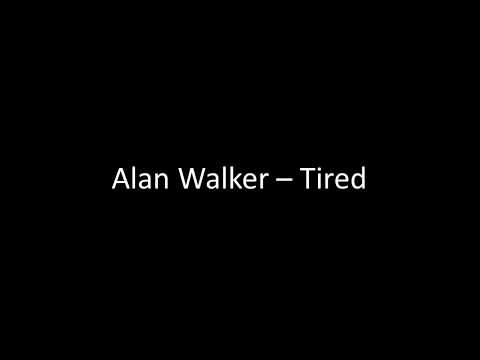 Alan Walker ft. Gavin James - Tired (Lyrics) (Letra español)
