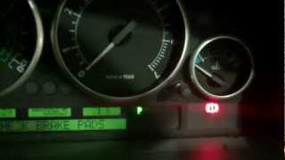 How to fault find "Check Brake Pads" error on Range Rover L322 MKIII