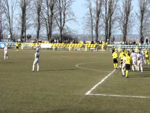 Avia Świdnik - Stal Sanok 2-1 (1-0). 17 marca 2012.