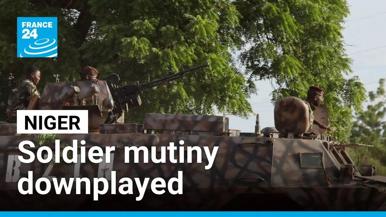 As capital goes back to normal, Niger downplays soldiers' mutiny • FRANCE 24 English