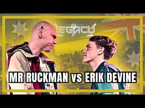 Mr Ruckman vs Erik Devine - LEGACY Rap Battle