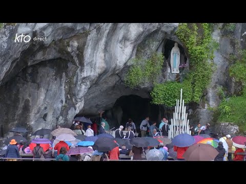 Chapelet du 4 juin 2023 à Lourdes