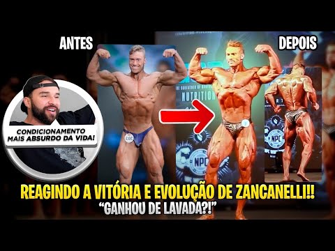 ERA ISSO QUE FALTAVA NO SHAPE DE ZANCANELLI!! *reagindo a competição*