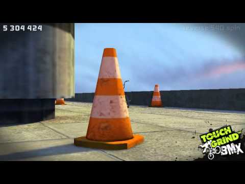 Demonstration d' un bug inconnu dans skyline avec  10 420 932 au total et 1 crasch - Touchgrind BMX