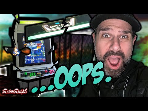 Arcade Cabinet Pickup - SEGA Astro City - We have a problem!
