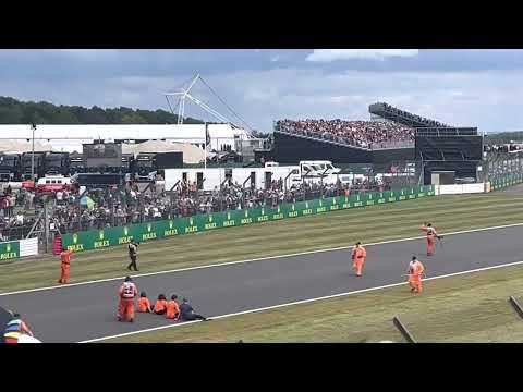 Invasão de pista GP de Silverstone 2022 - Inglaterra