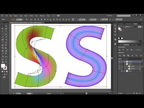How to Use the Mesh Tool in Adobe Illustrator | Part 2 - Complex Shapes