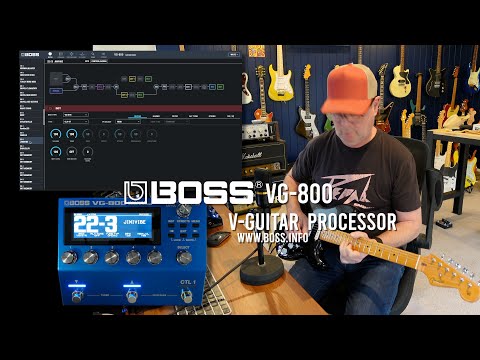 BOSS: VG-800 V-GUITAR Processor. How I'd Use It