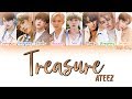 에이티즈 (ATEEZ) – Treasure (Color Coded Lyrics | han, rom, eng)