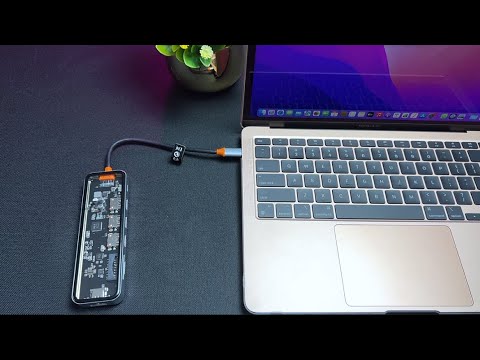 Hub chuyển đổi đa năng Transparent WiWU Cyber - Giải pháp kết nối hoàn hảo cho thiết bị