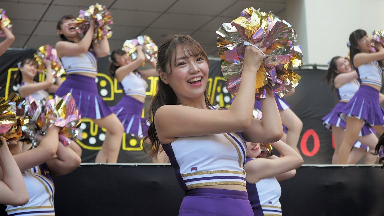 【チアダンス】女子大生の迫力あるダンスが見られます！