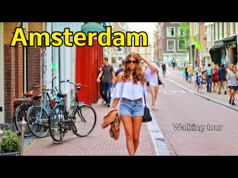 Netherlands, Amsterdam. Walking tours October 2023. Travel ( 4K ) #youtubevideo