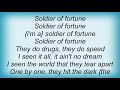Joe Perry - Soldier Of Fortune Lyrics