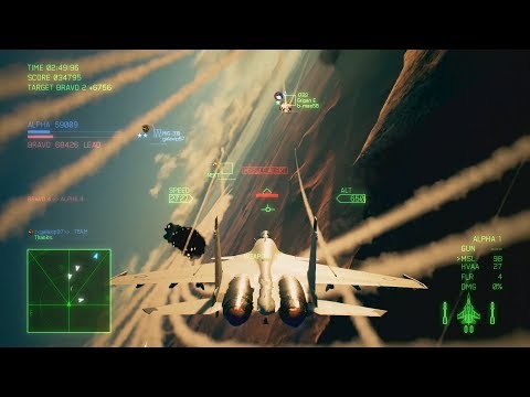 ACE COMBAT 7: SKIES UNKNOWNGame Feature Briefing # 5 Multiplayer Mode Gameplay Footage
