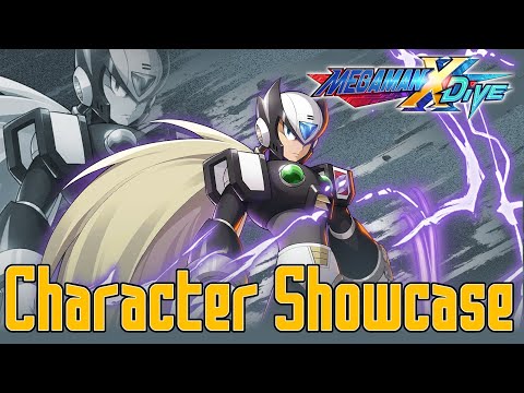 Black Zero 5* Character Showcase - Mega Man X DiVE