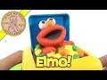 Sesame Street Elmo Jack In The Box Cookie Monster 1996 Tyco Toys