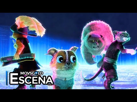 Batalla Final Escena - El gato con botas: El último deseo (2022) (Español Latino) Clip HD