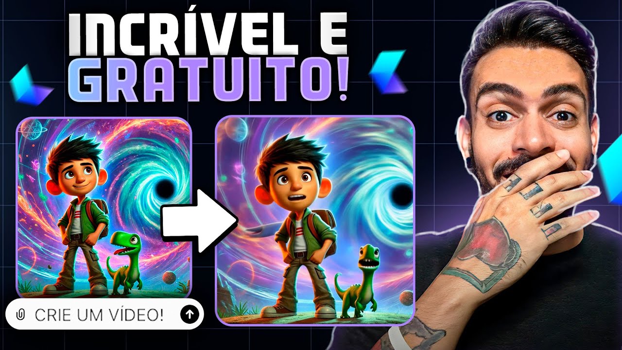 Como Fazer Vídeos de IA de GRAÇA com ÓTIMA QUALIDADE! (LUMA Dream Machine)