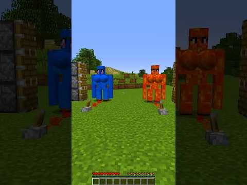 EPIC Minecraft Showdown: Lava vs Water with Rainbow Noob! 🔥💧