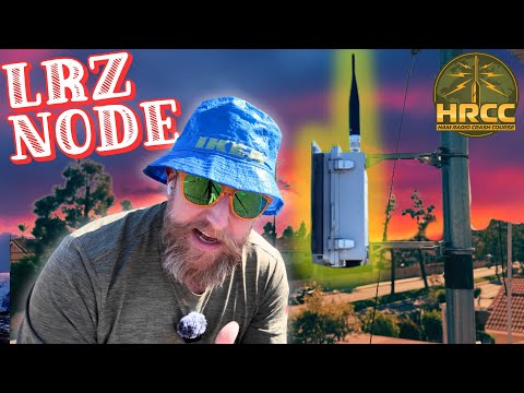 FINALLY Solar Meshtastic On My Roof!  LRZNode