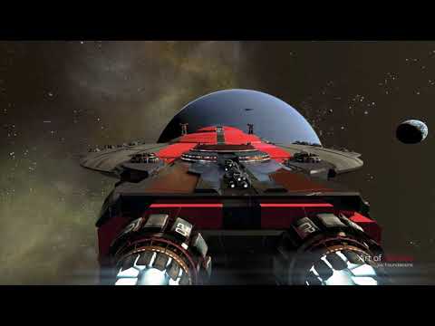 X4: Foundations 2.0 - Poseidon Freedom Carrier - Battleship mod