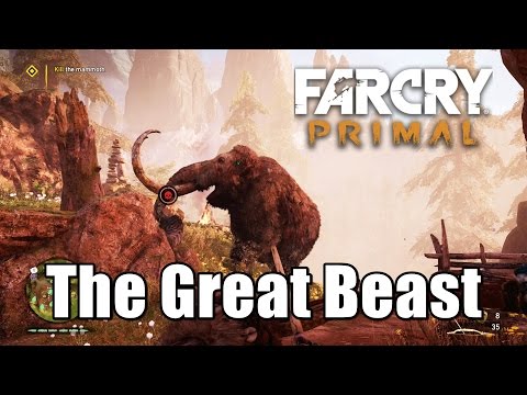 Far Cry Primal Lure the mammoth to the hunters - The Great Beast