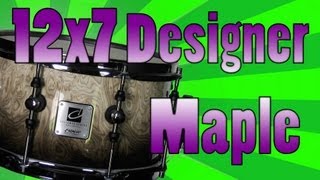 12x7 Sonor Designer Maple Light Snare Drum - Snare Pimp Project Volume 26