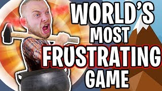 I&#39;M SO ANGRY!!! (rage quit) - GETTING OVER IT!!