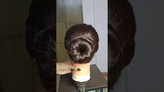 Download lagu 😍😍Super Quick Donut Bun Using a Hair Donut #DonutBun #HairTools #YTshort mp3