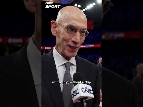 NBA Commissioner Adam Silver on applications for a 'smart ball'