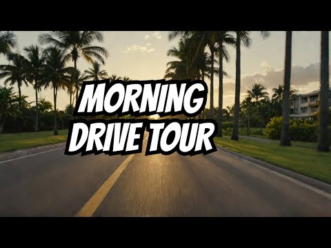4K Darwin City Driving Tour 2023 - Early Morning Drive from Marrara/ Airport to Nightcliff Beach