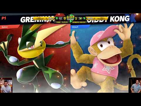 The Cheese League R9 - SSBU - Spicy (Greninja) vs Jacko (Palutena/Diddy Kong)
