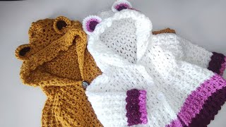 Download lagu Crochet #89 How to crochet a 'Cozy hoodie' for baby girl and boy / Part 1 mp3 Download lagu Crochet #89 How to crochet a 'Cozy hoodie' for baby girl and boy / Part 1 mp3