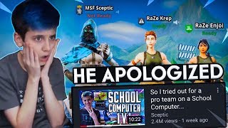 The School Computer Kid Apologized, And This Happened..