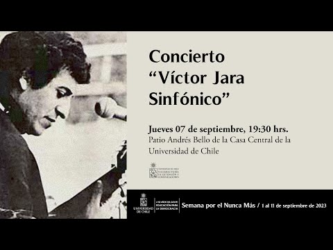 Concierto “Víctor Jara Sinfónico”