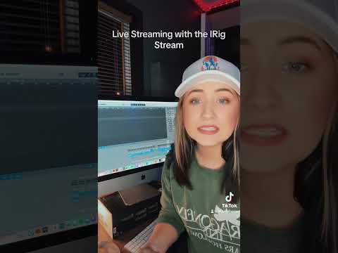 Live streaming with the IRig stream. Short and easy explanation. Leave questions in the comments!